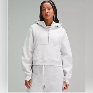 Scuba Oversized Half-Zip Hoodie